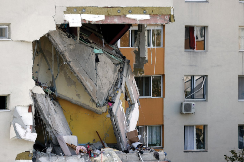 (SpotNews)ROMANIA BUCHAREST EXPLOSION