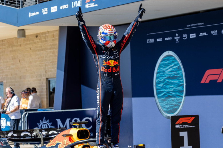 Austin, Texas, US, 19th October 2025, Max Verstappen, Red Bull, during the Race Day F1, Copyright: Filip Skripko/Alamy Live News