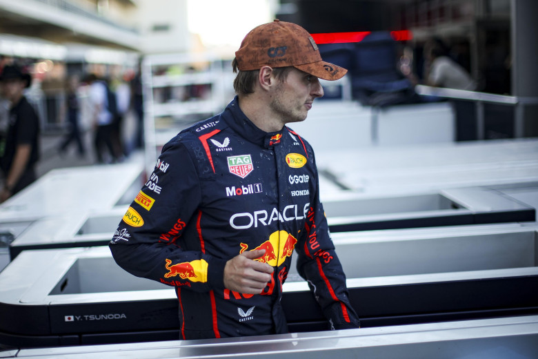 VERSTAPPEN Max (ned), Red Bull Racing RB21, portrait during the 2025 Formula 1 United States Grand Prix, 19th round of the 2025 FIA Formula One World Championship from October 17 to 19, 2025 on the Circuit of the Americas, in Austin, Texas, United States