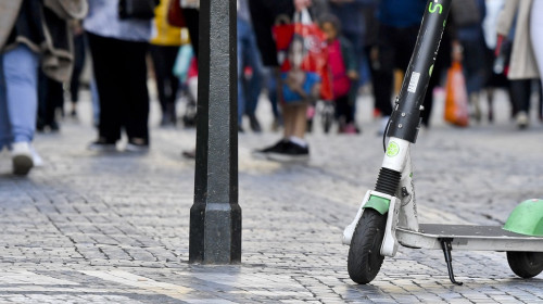 elektrická koloběžka Lime, elektroběžka