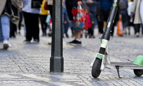 elektrická koloběžka Lime, elektroběžka