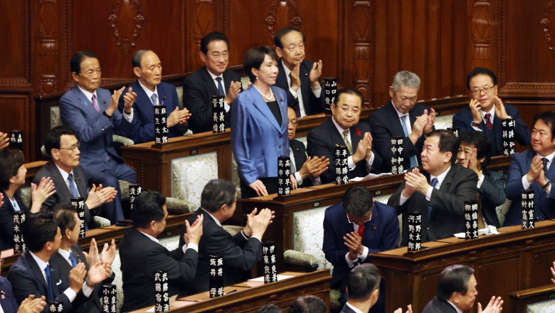 Sanae Takaichi is elected as Japan's new prime minister