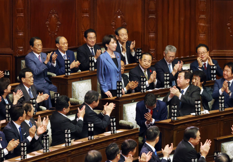 Sanae Takaichi is elected as Japan's new prime minister