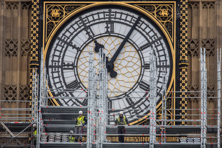 Work Continues On London's Elizabeth Tower