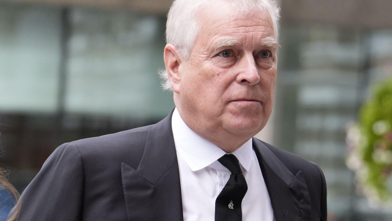 File photo dated 16/09/25 of Prince Andrew arriving for the Requiem Mass service for the Duchess of Kent, at Westminster Cathedral, central London. Prince Andrew is stop using all of his titles and honours, including the Duke of York, he has announced in