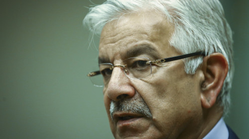 Pakistani Foreign Ministerâ Khawaja Muhammad Asif