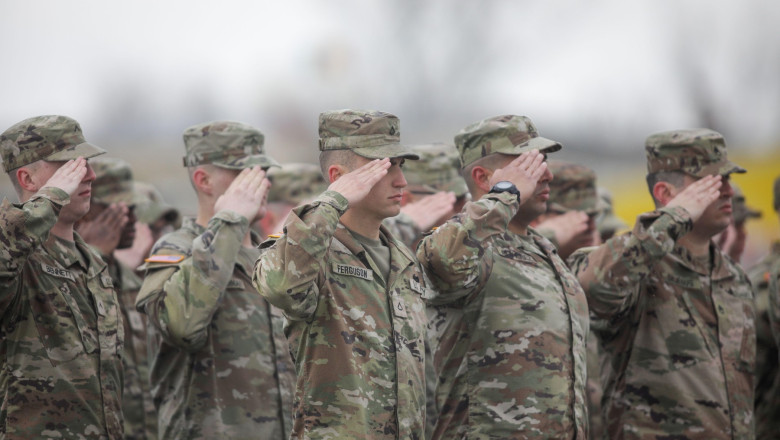 Mihail Kogalniceanu bază, soldați americani în România