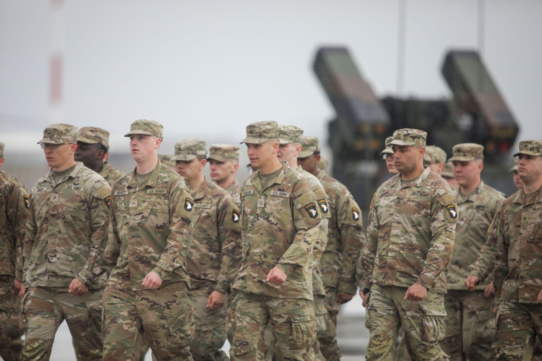 Mihail Kogalniceanu bază, soldați americani în România