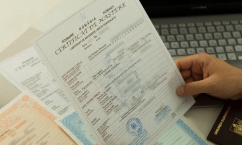 Certificat de naștere/ Facebook