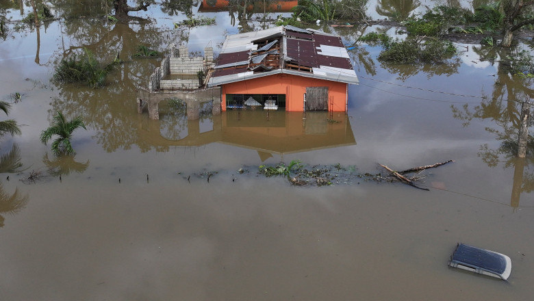 Damage to homes after Hurricane Melissa swept through Jamaica