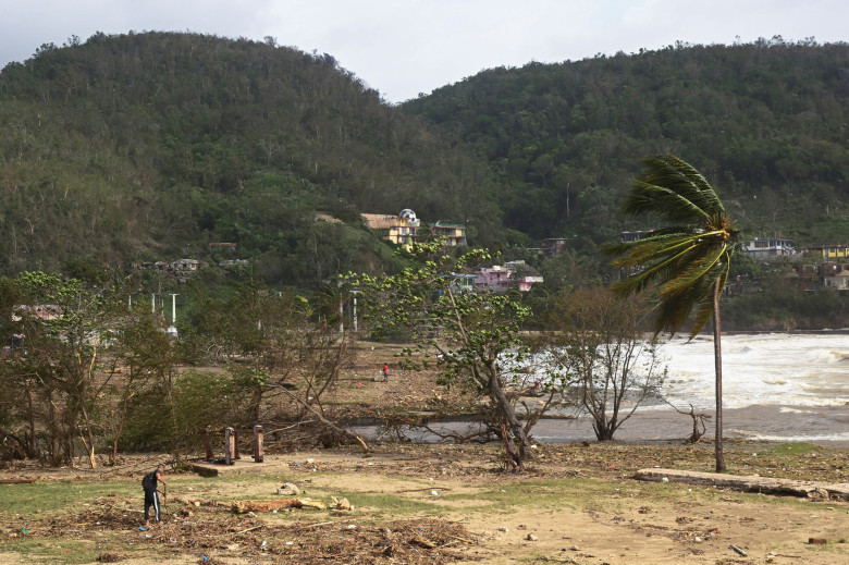 Aftermath of Hurricane Melissa in Santiago