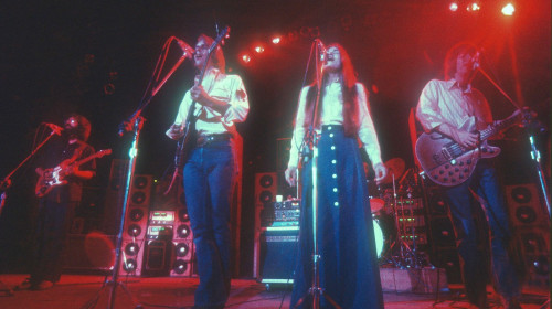 The Grateful Dead performing in 1975 Credit: Jeffrey Mayer/Rock Negatives/MediaPunch Donna Jean Godchaux
