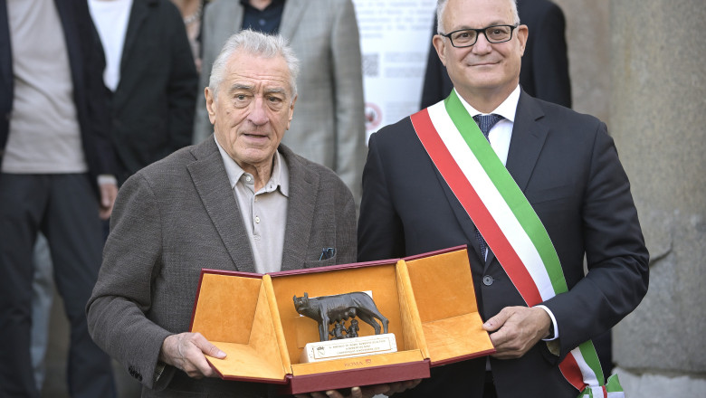 Robert De Niro-Celebrity Sightings In Rome