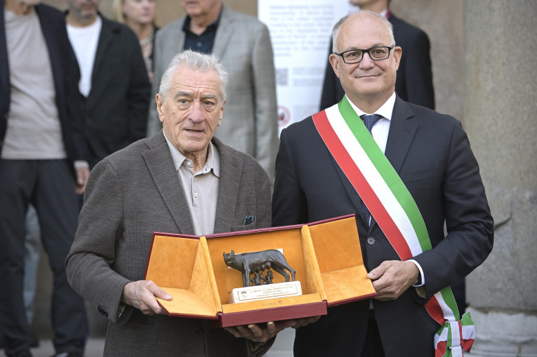 Robert De Niro-Celebrity Sightings In Rome