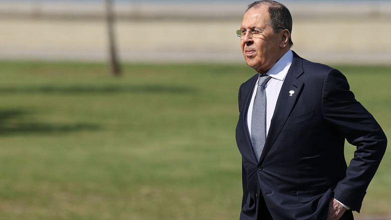 Ministrul rus de externe, Serghei Lavrov