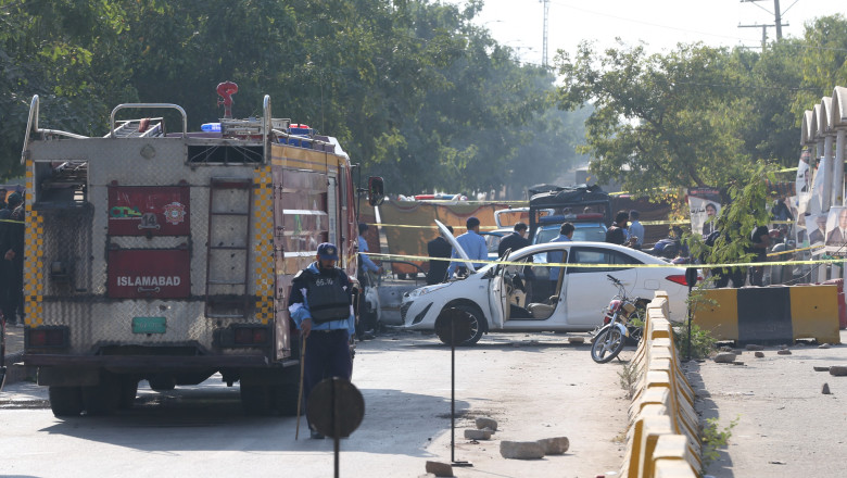 Explozie devastatoare la Islamabad/ Profimedia