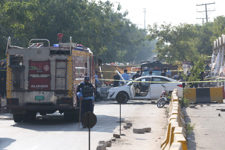 Explozie devastatoare la Islamabad/ Profimedia