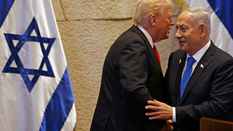 Donald Trump si Benjamin Netanyahu