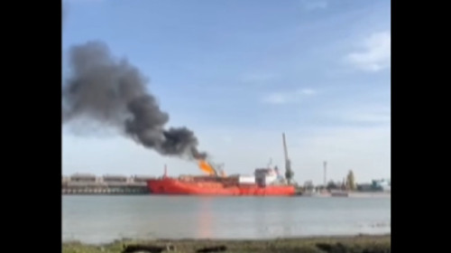 nava gpl lovita de drona