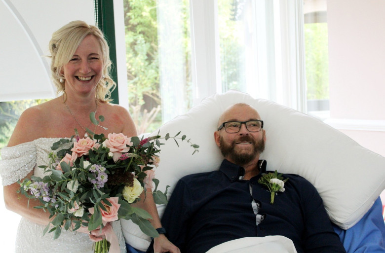 nuntă pe patul de spital