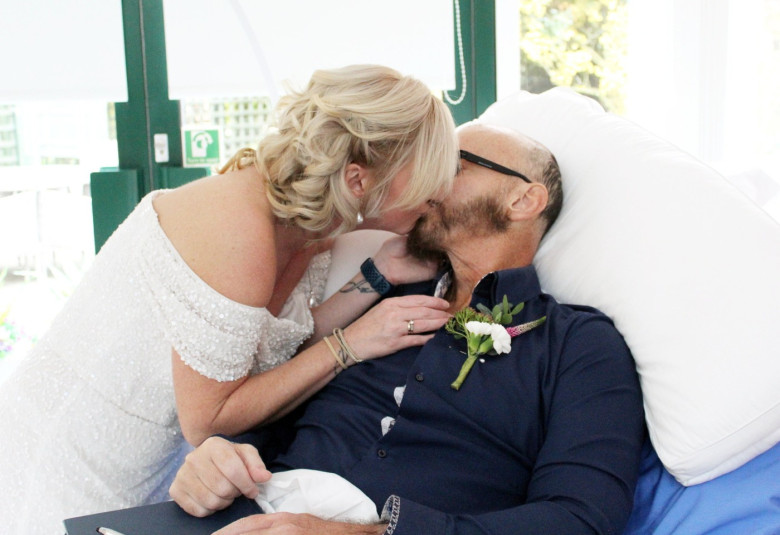 nuntă pe patul de spital