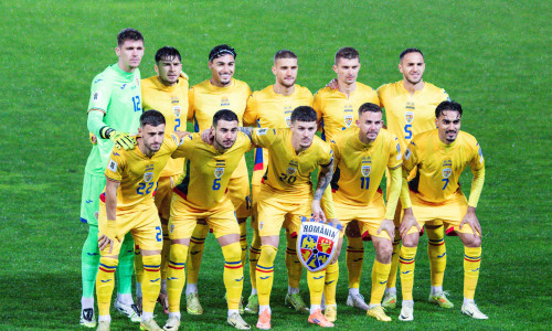 Romania Team official photo before the start of the game