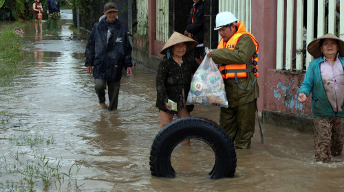 Inundații în Vietnam / Profimedia