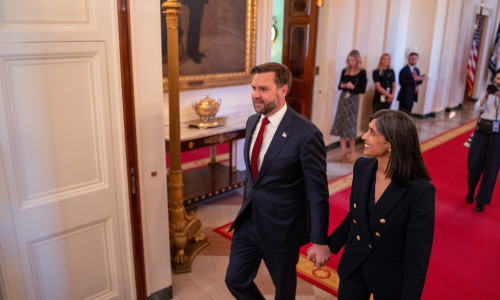 Usha Vance și JD Vance/ Profimedia