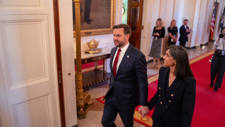 Usha Vance și JD Vance/ Profimedia