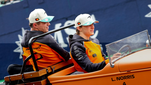 Lando Norris şi Oscar Piastri/ Profimedia