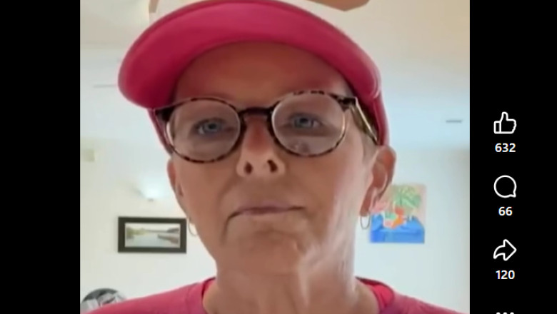 femeie care s-a taiat intr-o cutie de carton