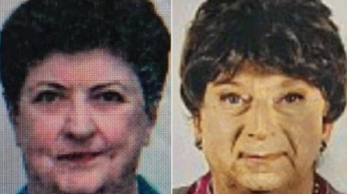 barbat deghizat in mama lui moarta