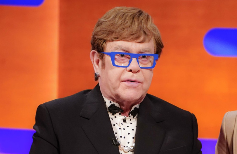 EDITORIAL USE ONLY File photo dated 06/02/25 of Sir Elton John during filming for the Graham Norton Show, at BBC Studioworks 6 Television Centre, Wood Lane, London. Sir Elton has told how his celebrity friends such as Sir Paul McCartney and Sir Mick Jagge
