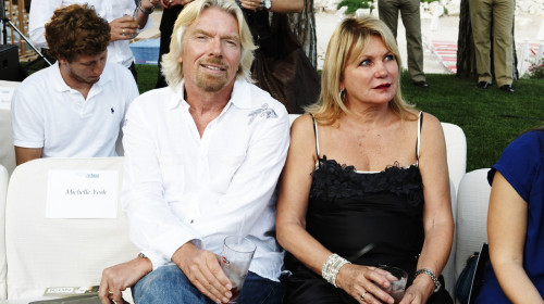 Richard Branson și soția sa, Lady Joan