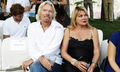 Richard Branson și soția sa, Lady Joan