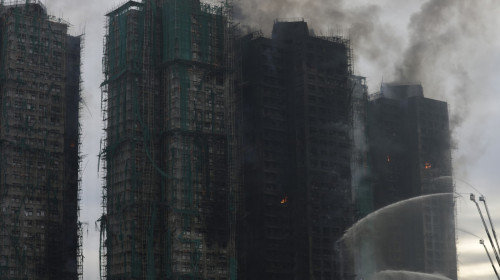 HONG KONG BIG FIRE AT HOUSING ESTATE / UPDATE NOV 2025