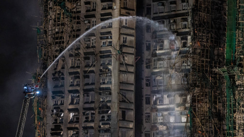 Hong Kong Building Fire