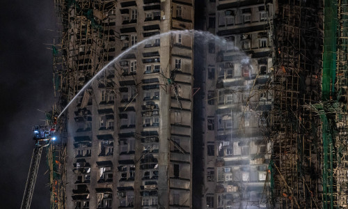 Hong Kong Building Fire