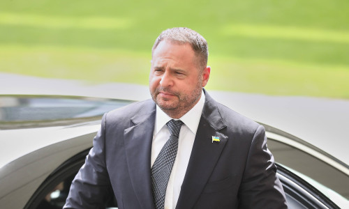 Berlin, Deutschland, 28.05.2025: Bundeskanzleramt: Besuch des ukrainischen Präsidenten: Andrij Jermak, Leiter des Präsid