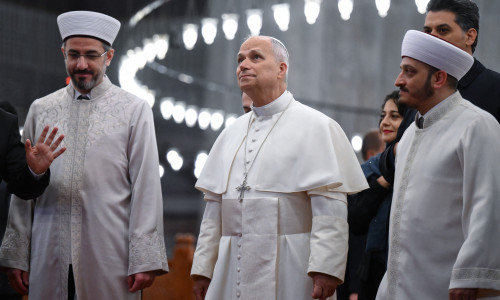 Pope Leo XIV in Istanbul