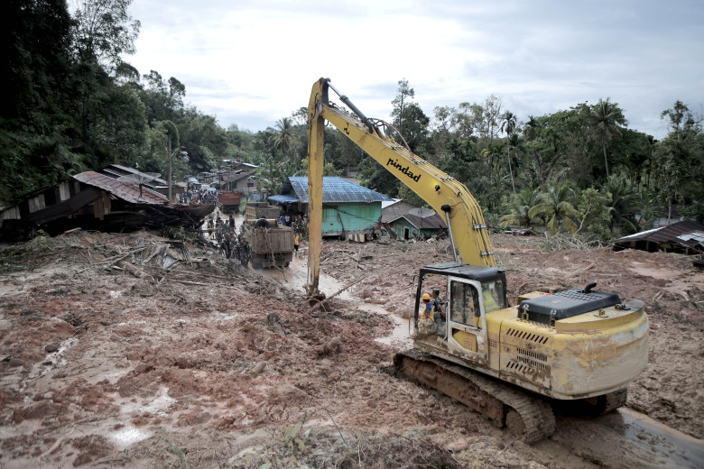 INDONESIA NORTH SUMATRA FLOODS LANDSLIDES