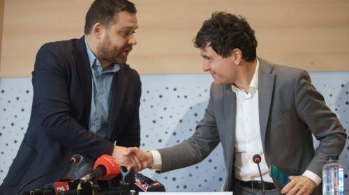 Ciprian Ciucu și Nicuşor Dan/ Profimedia