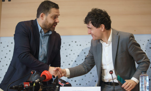 Ciprian Ciucu și Nicuşor Dan/ Profimedia