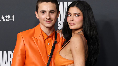 Kylie Jenner și Timothée Chalamet