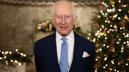 King Charles III Records His Christmas Day Broadcast