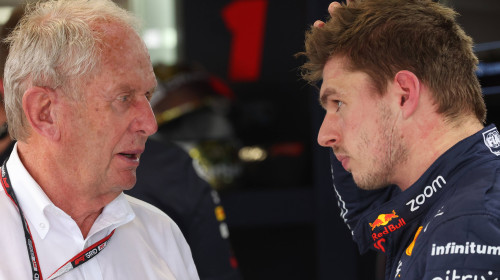 Helmut Marko și Max Verstappen/ Profimedia