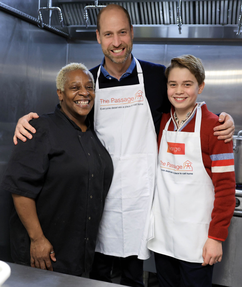 Prinţul William şi fiul său George/ Profimedia