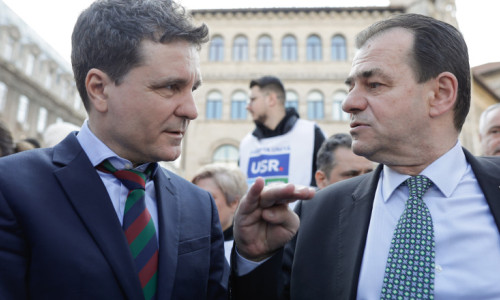 Ludovic Orban și Nicușor dan