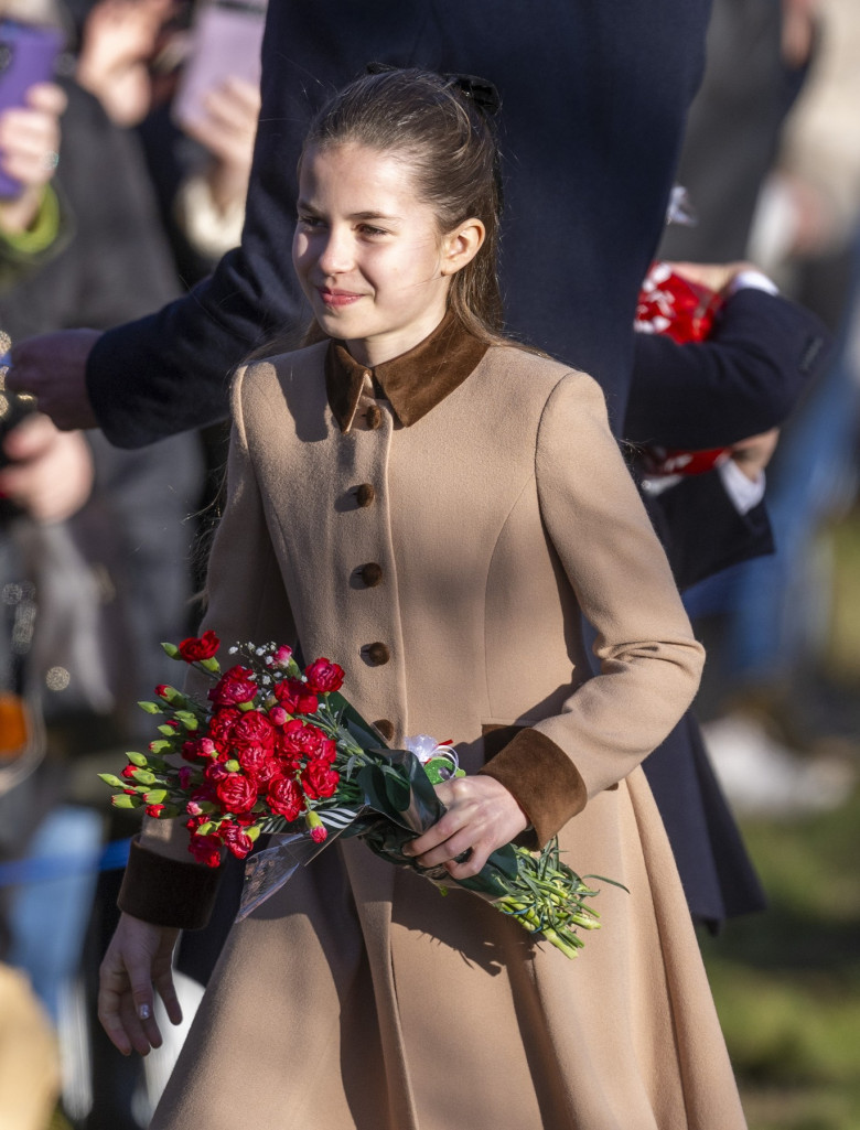 The British Royal Family Attend The Christmas Morning Service