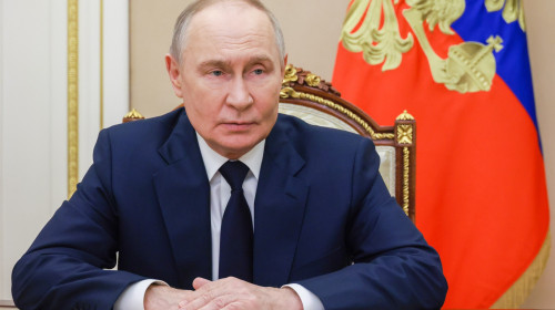 Putin Delivers Address on Rescuer's Day